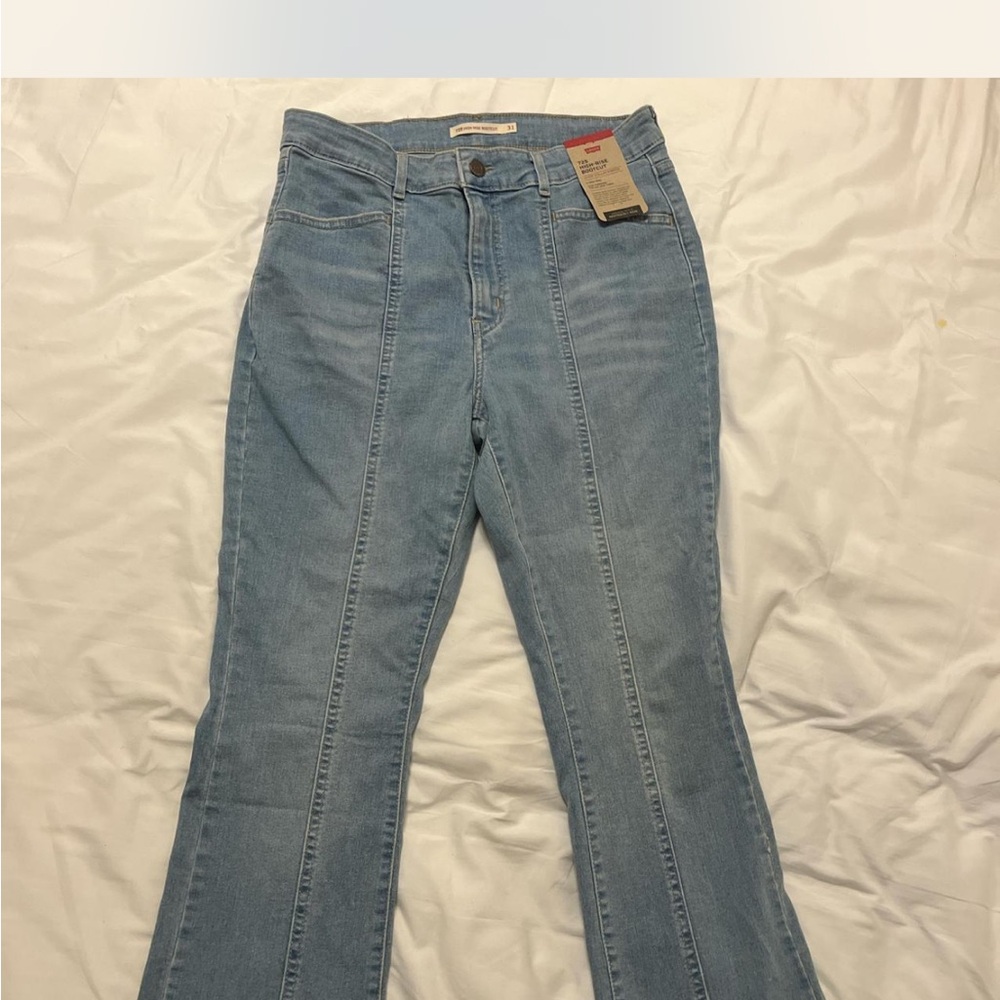 Levi's Light Blue Flare Jeans